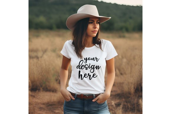 Bella 3001 T-Shirt Mockup: Graphics for T-Shirts