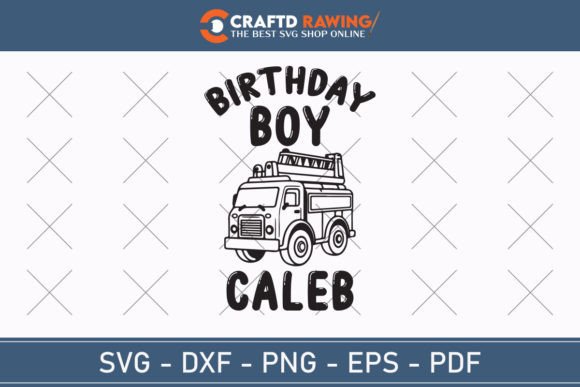 Birthday Boy Caleb: Graphics for T-Shirt Designs