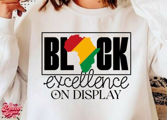 Black Excellence Graphics for T-Shirt Designs