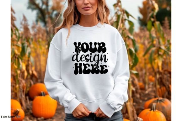 Gildan 18000 Fall Mockup: Graphics for Hoodies Sweatshirts