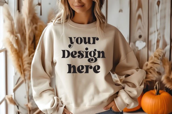 Gildan 18000 Fall Sand Mockup: A Designer's Review