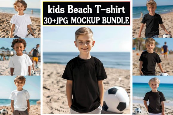 Kids Beach T-shirt Mockups Bundle 2: A Designer's Review