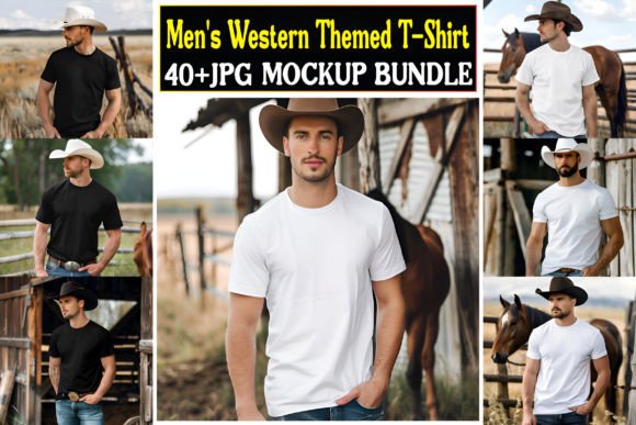 Review: Men's Western T-Shirt Mockup Bundle for Designers