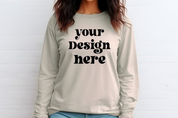 Sandstone Mockup for Hoodies Sweatshirts Graphics