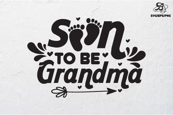 Soon to Be Grandma Trendy T-Shirt Graphics